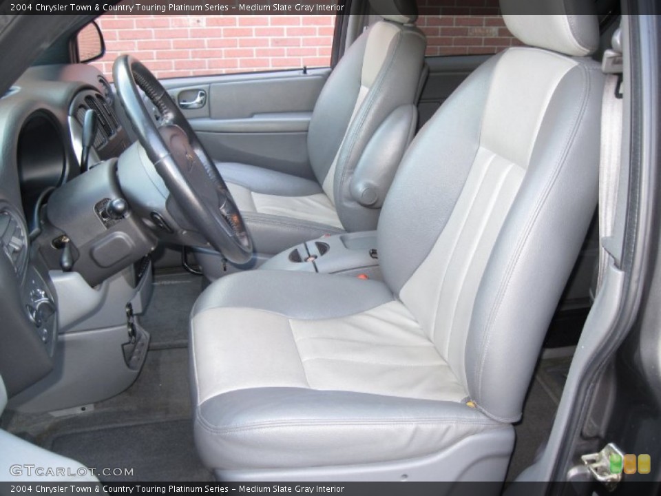 Medium Slate Gray Interior Photo for the 2004 Chrysler Town & Country Touring Platinum Series #59705481