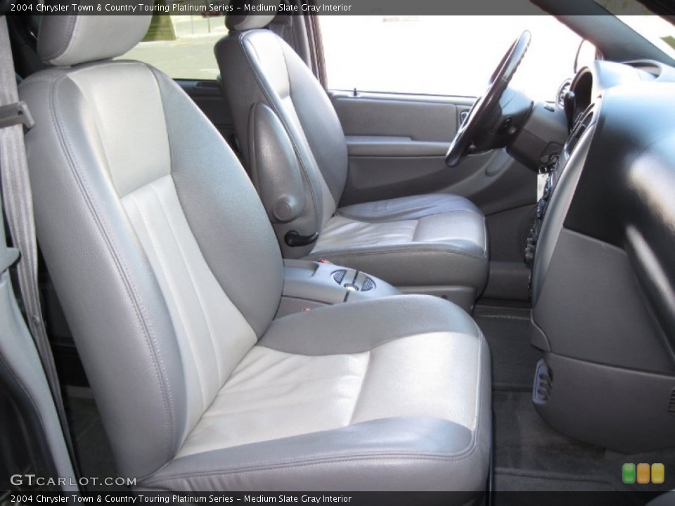 Medium Slate Gray Interior Photo for the 2004 Chrysler Town & Country Touring Platinum Series #59705488