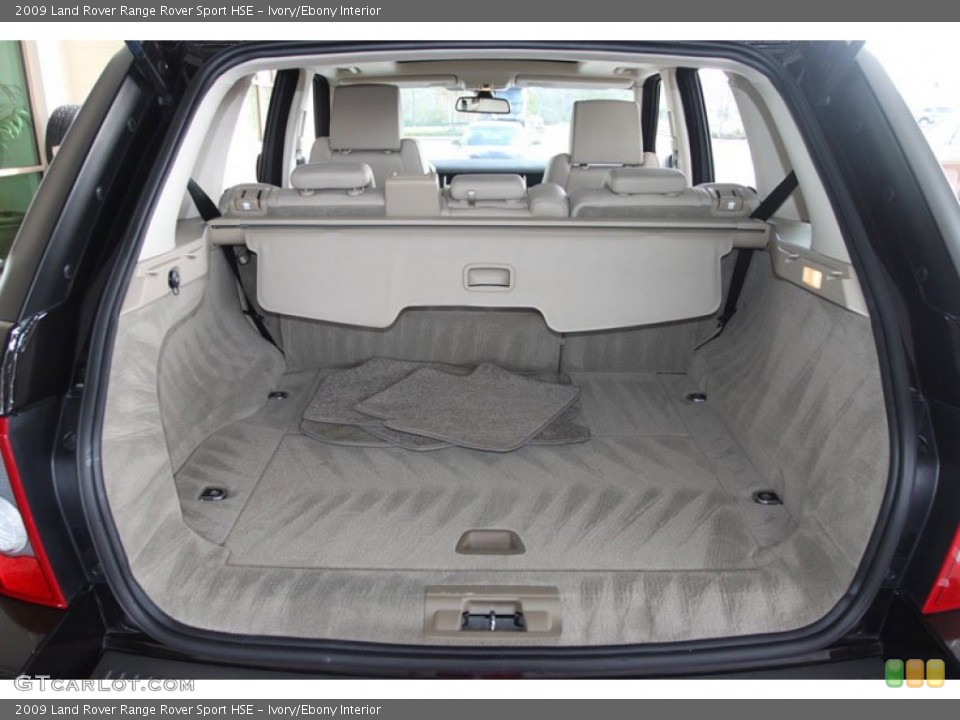 Ivory/Ebony Interior Trunk for the 2009 Land Rover Range Rover Sport HSE #59706090