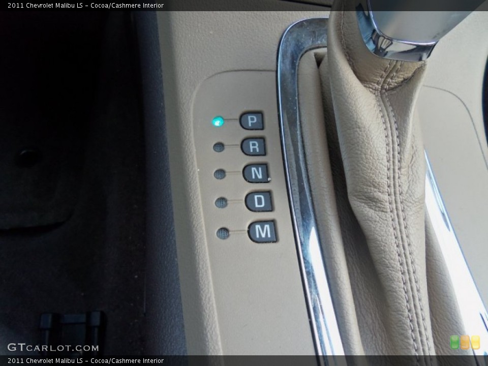 Cocoa/Cashmere Interior Transmission for the 2011 Chevrolet Malibu LS #59706798