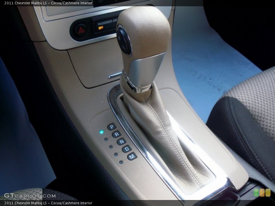 Cocoa/Cashmere Interior Transmission for the 2011 Chevrolet Malibu LS #59707692