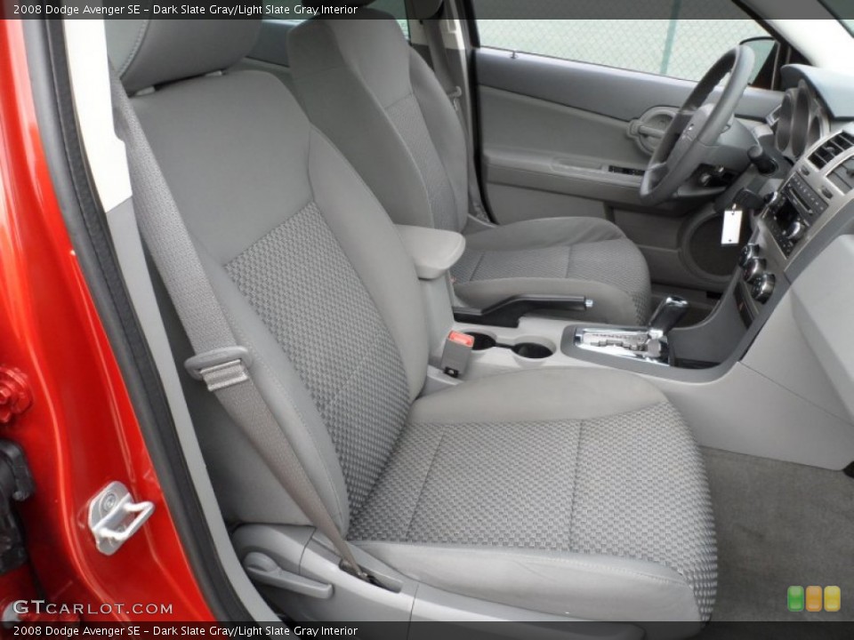 Dark Slate Gray/Light Slate Gray Interior Photo for the 2008 Dodge Avenger SE #59709036