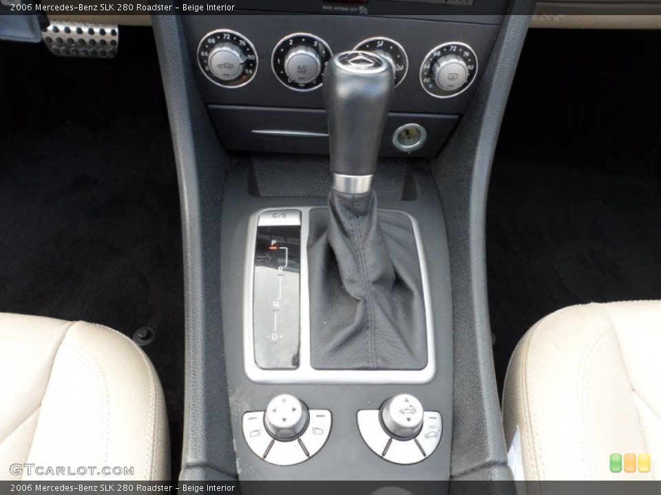 Beige Interior Transmission for the 2006 Mercedes-Benz SLK 280 Roadster #59710923