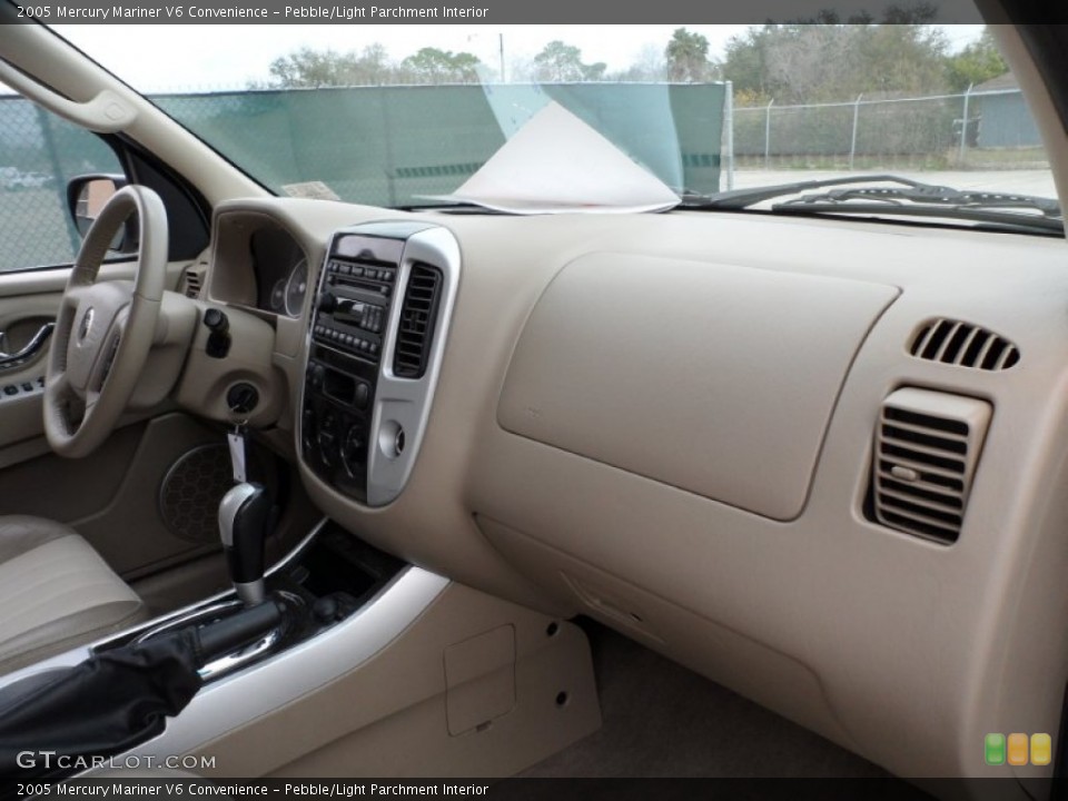 Pebble/Light Parchment Interior Dashboard for the 2005 Mercury Mariner V6 Convenience #59711658