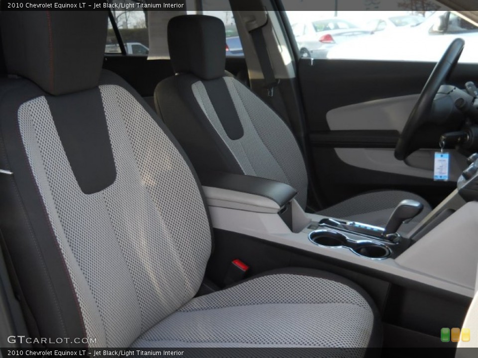 Jet Black/Light Titanium Interior Photo for the 2010 Chevrolet Equinox LT #59712789