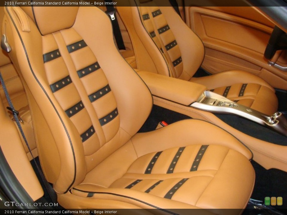 Beige Interior Photo for the 2010 Ferrari California  #59712837