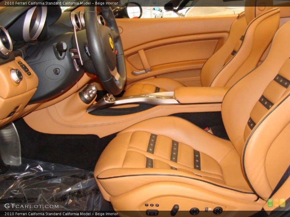 Beige Interior Photo for the 2010 Ferrari California  #59712868