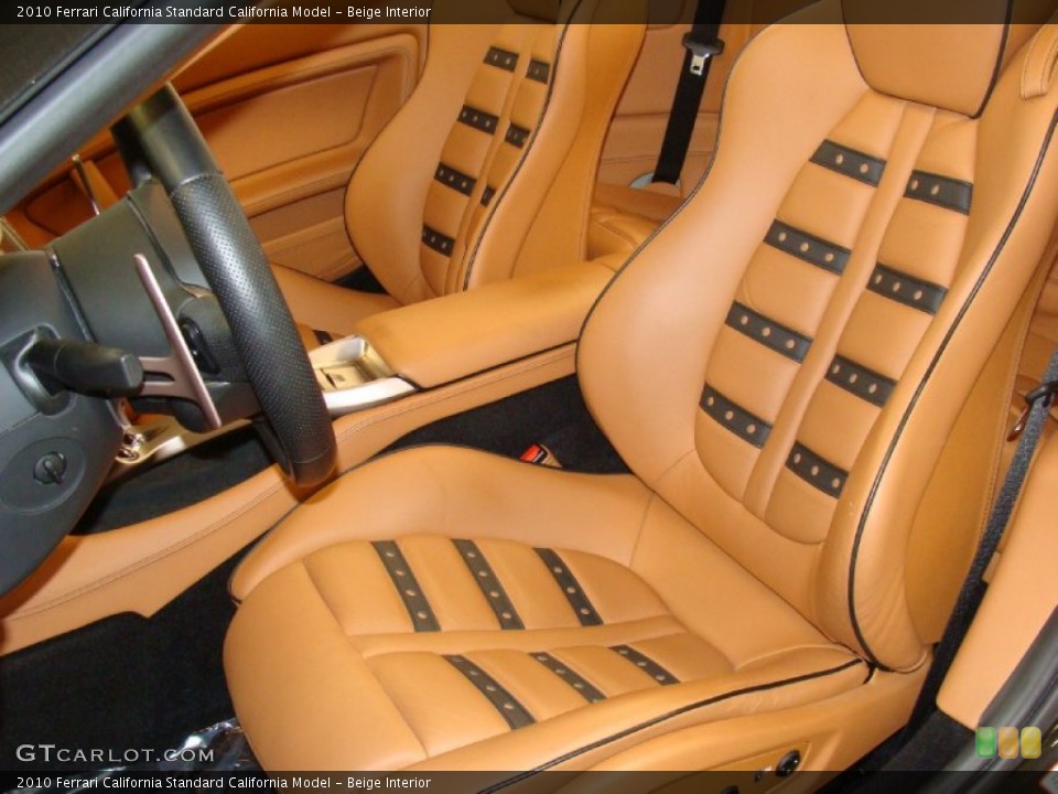 Beige Interior Photo for the 2010 Ferrari California  #59712877