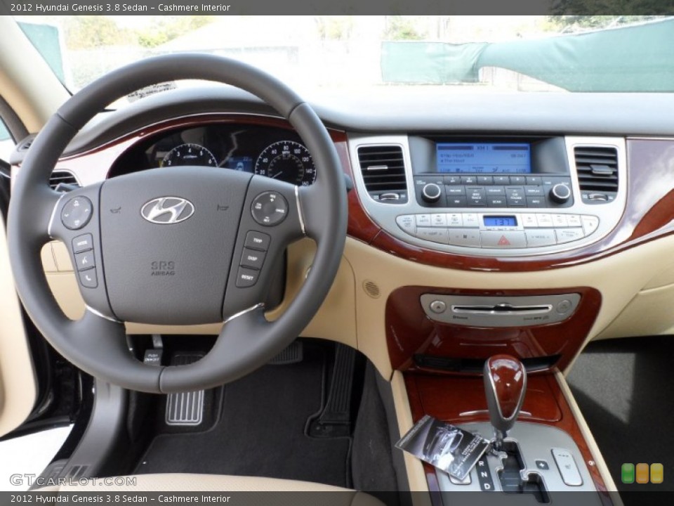 Cashmere Interior Dashboard for the 2012 Hyundai Genesis 3.8 Sedan #59713104