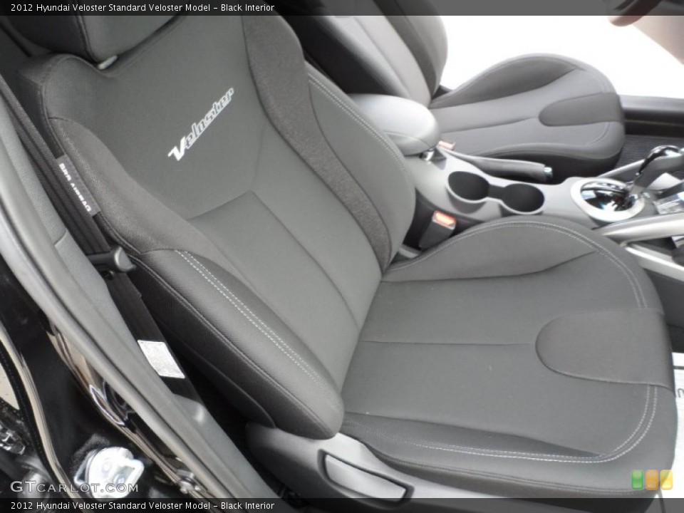 Black Interior Photo for the 2012 Hyundai Veloster  #59715528