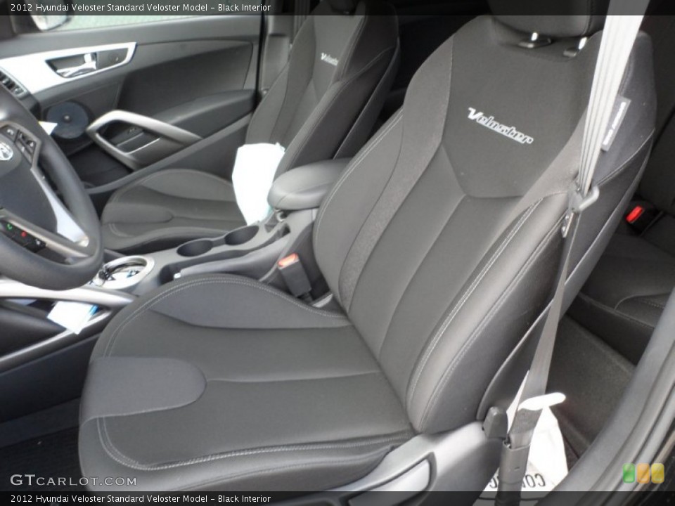 Black Interior Photo for the 2012 Hyundai Veloster  #59715591