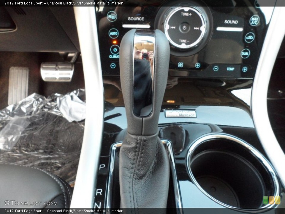 Charcoal Black/Silver Smoke Metallic Interior Transmission for the 2012 Ford Edge Sport #59717064