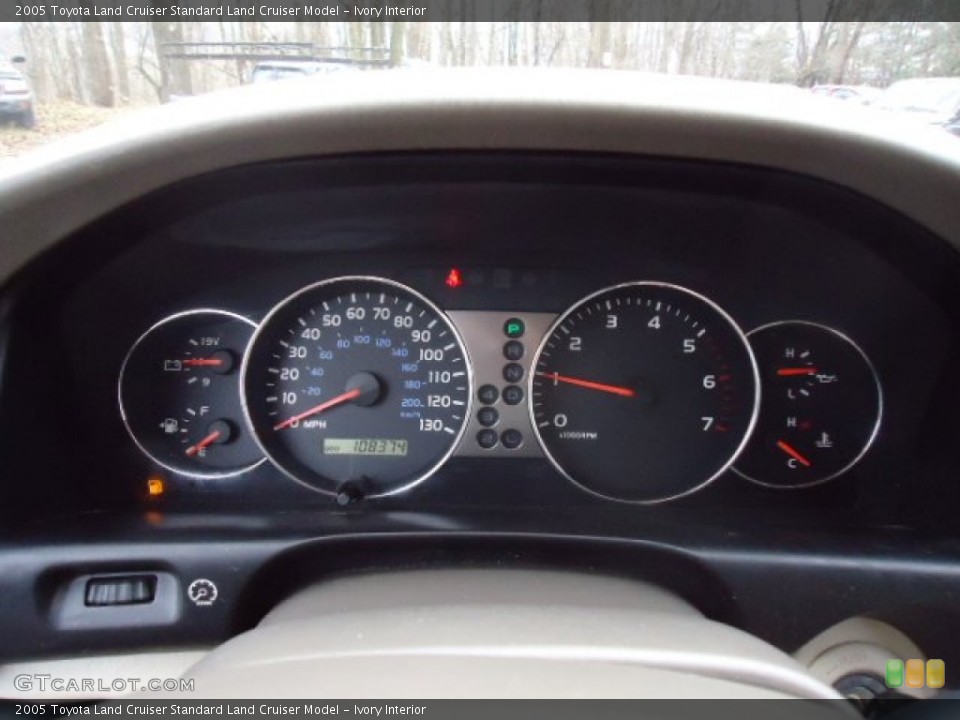 Ivory Interior Gauges for the 2005 Toyota Land Cruiser  #59717160