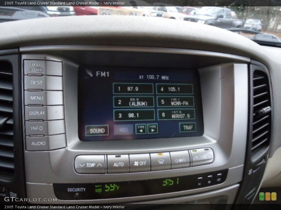 Ivory Interior Controls for the 2005 Toyota Land Cruiser  #59717184