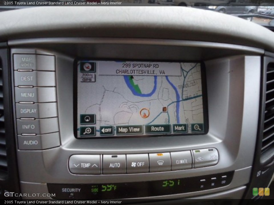Ivory Interior Navigation for the 2005 Toyota Land Cruiser  #59717195