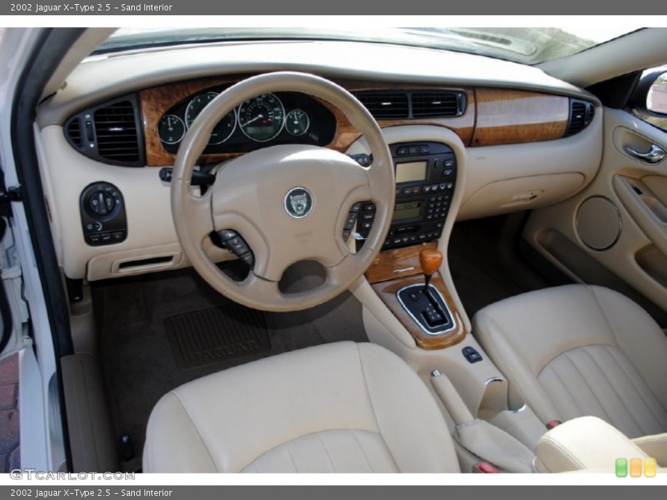 Sand Interior Prime Interior for the 2002 Jaguar X-Type 2.5 #59718831