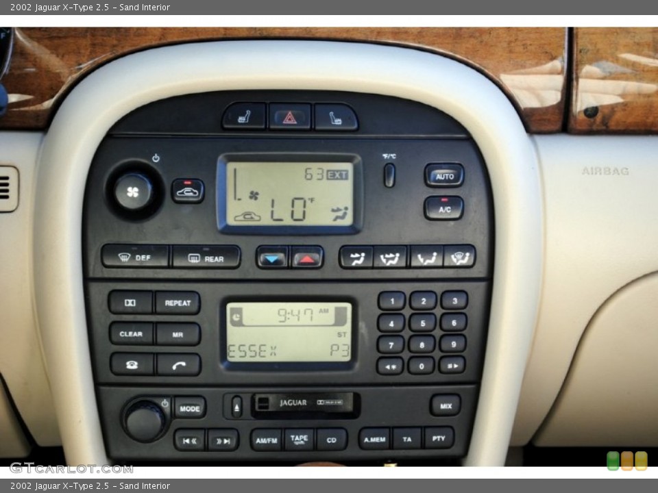 Sand Interior Controls for the 2002 Jaguar X-Type 2.5 #59719017