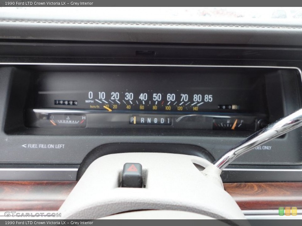 Grey Interior Gauges for the 1990 Ford LTD Crown Victoria LX #59720334