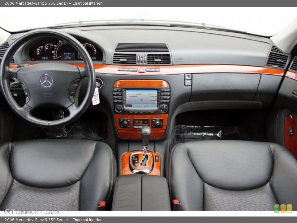 Charcoal Interior Dashboard for the 2006 Mercedes-Benz S 350 Sedan #59721558