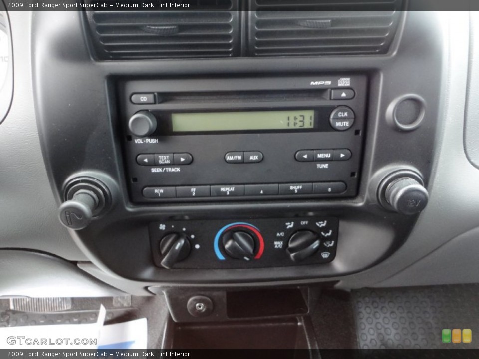 Medium Dark Flint Interior Audio System for the 2009 Ford Ranger Sport SuperCab #59721687