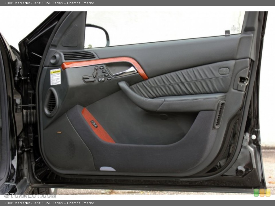 Charcoal Interior Door Panel for the 2006 Mercedes-Benz S 350 Sedan #59721717