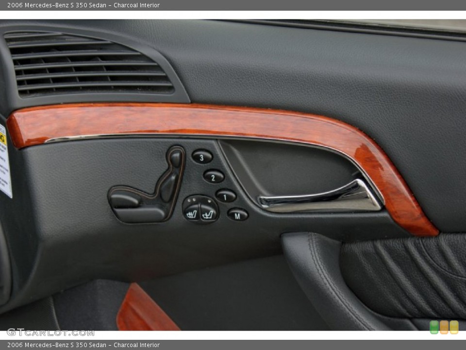 Charcoal Interior Controls for the 2006 Mercedes-Benz S 350 Sedan #59721726