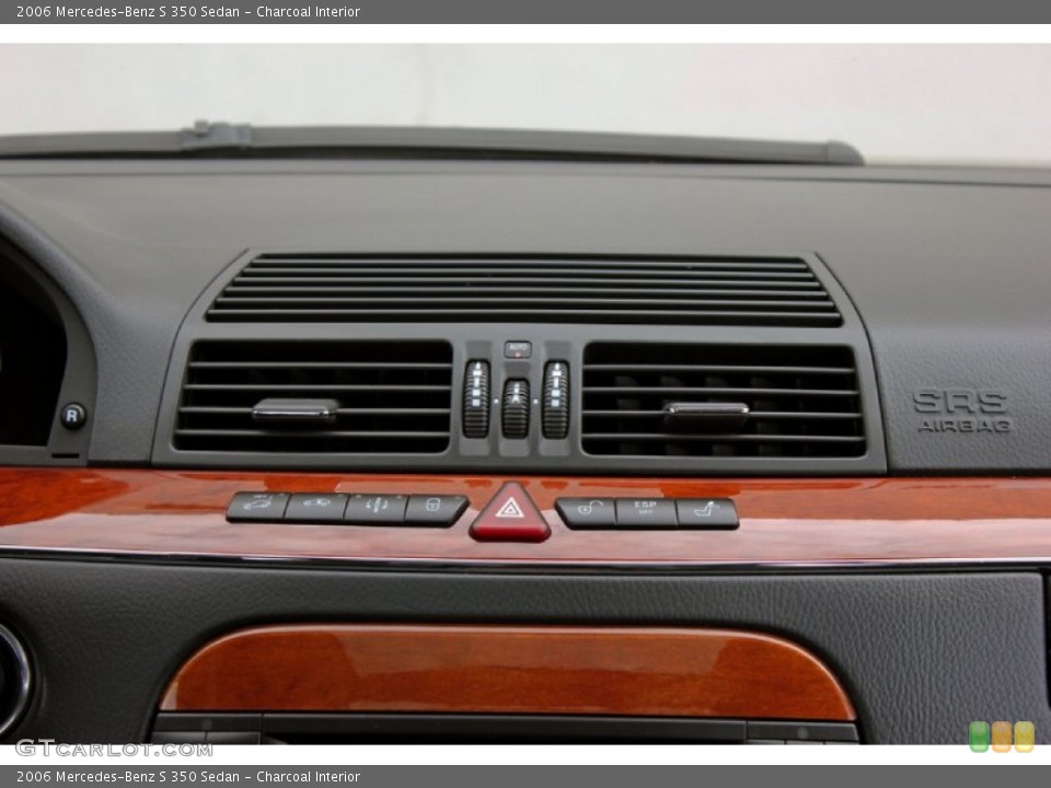Charcoal Interior Controls for the 2006 Mercedes-Benz S 350 Sedan #59721789