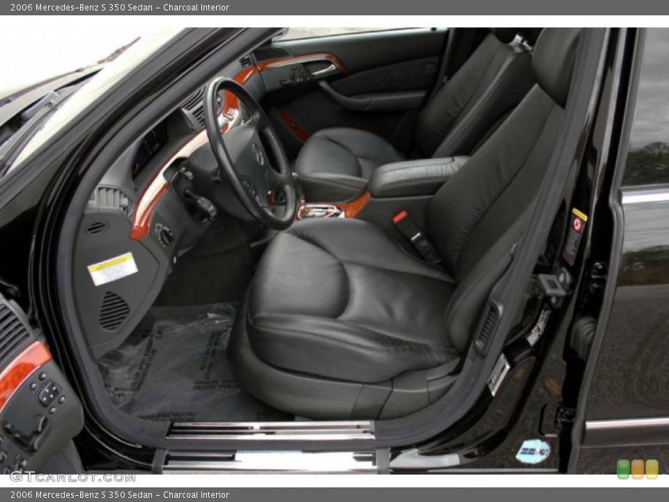 Charcoal Interior Photo for the 2006 Mercedes-Benz S 350 Sedan #59721853