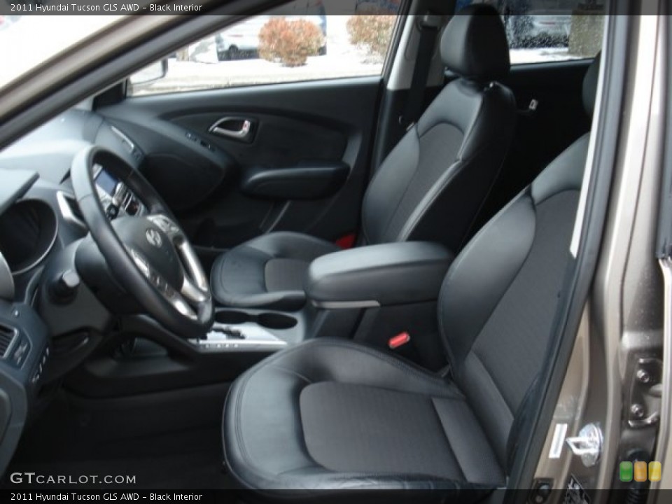 Black Interior Photo for the 2011 Hyundai Tucson GLS AWD #59723910