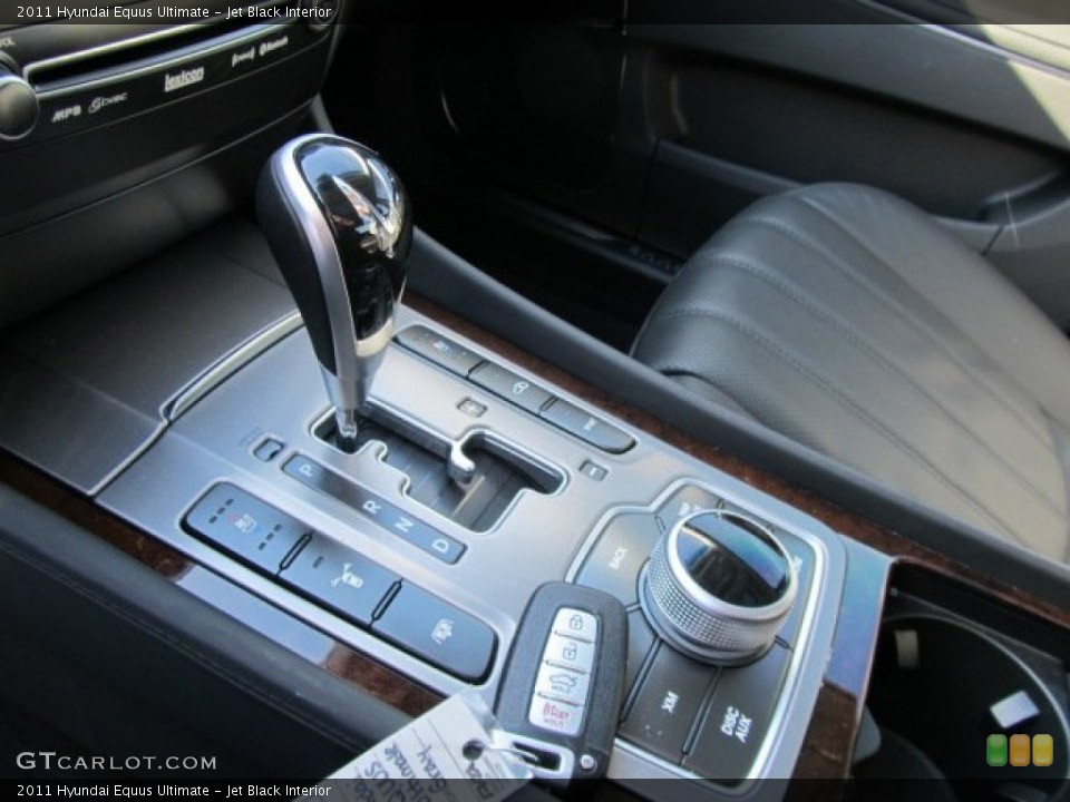 Jet Black Interior Transmission for the 2011 Hyundai Equus Ultimate #59724108