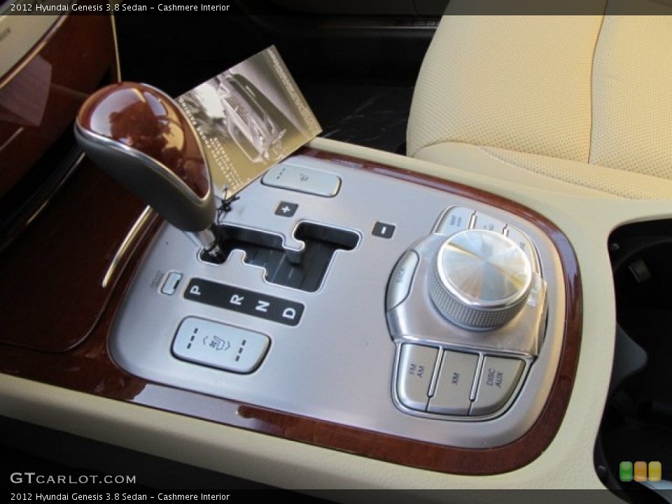 Cashmere Interior Transmission for the 2012 Hyundai Genesis 3.8 Sedan #59725872
