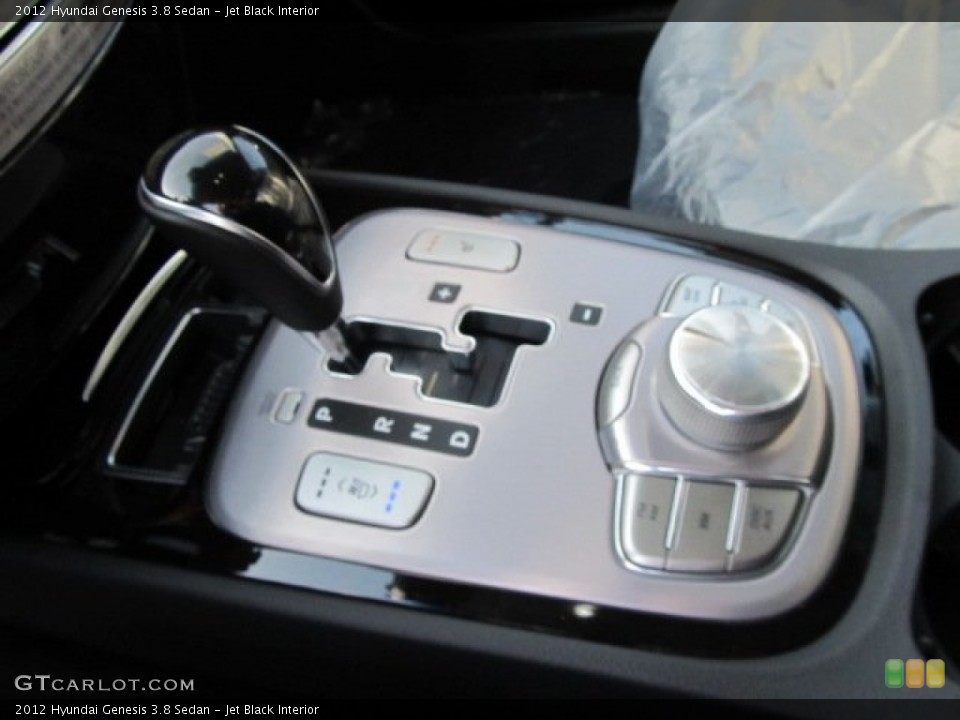 Jet Black Interior Transmission for the 2012 Hyundai Genesis 3.8 Sedan #59726335