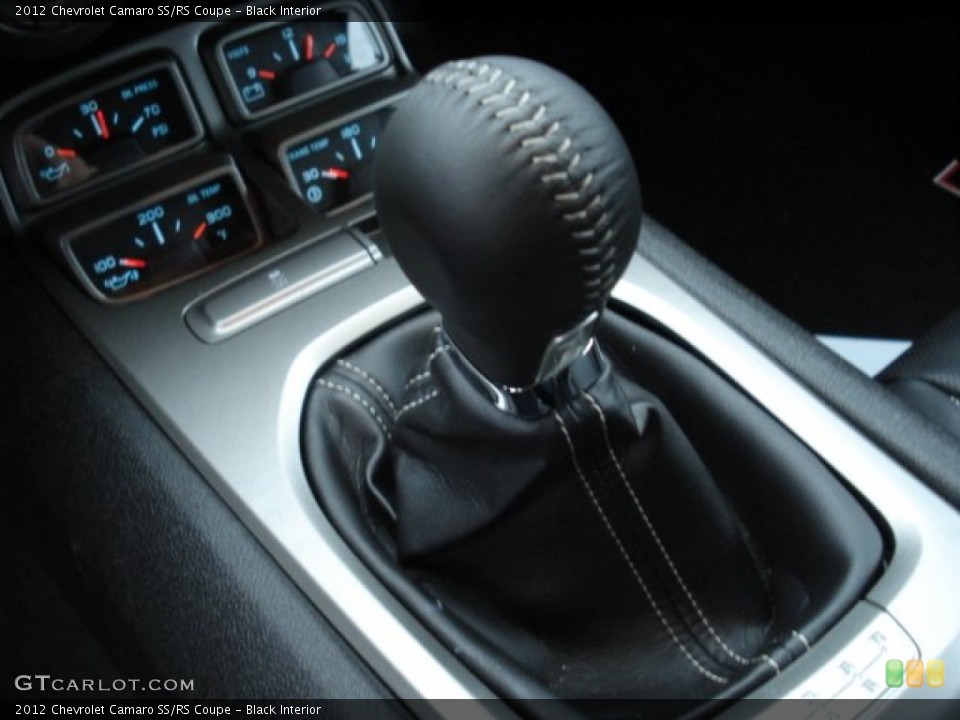 Black Interior Transmission for the 2012 Chevrolet Camaro SS/RS Coupe #59726336