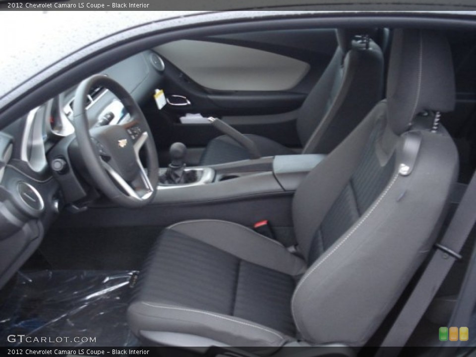 Black Interior Photo for the 2012 Chevrolet Camaro LS Coupe #59726451