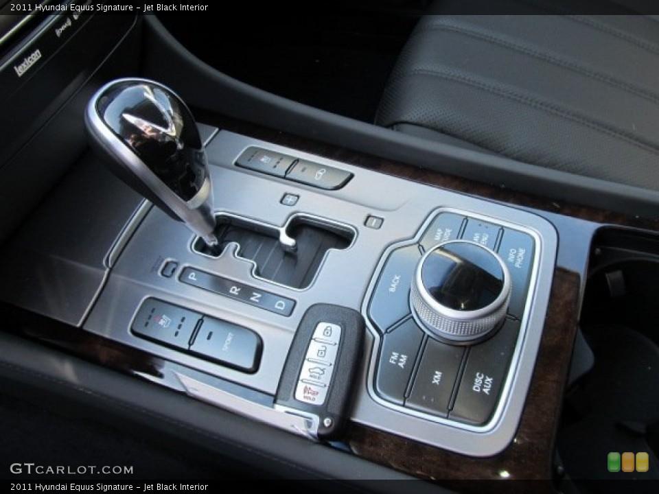 Jet Black Interior Transmission for the 2011 Hyundai Equus Signature #59727249