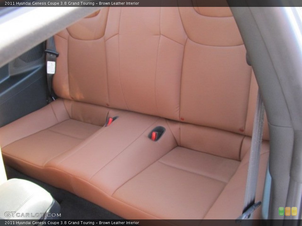 Brown Leather Interior Photo for the 2011 Hyundai Genesis Coupe 3.8 Grand Touring #59727474