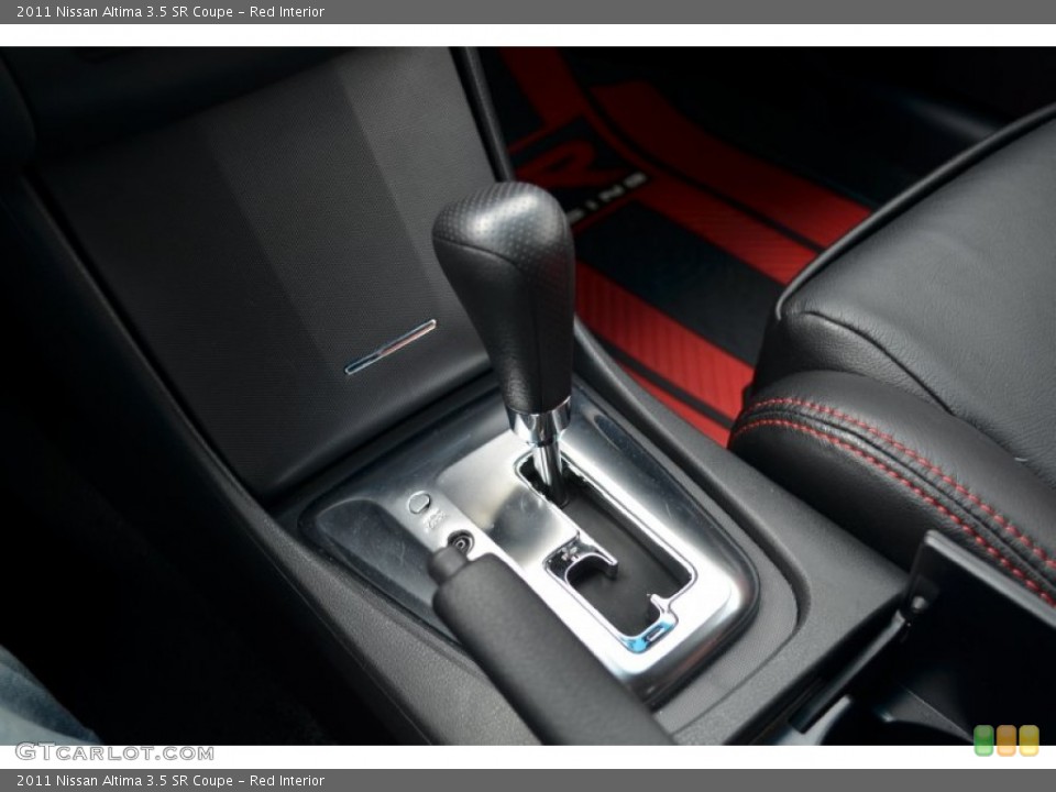 Red Interior Transmission for the 2011 Nissan Altima 3.5 SR Coupe #59730858