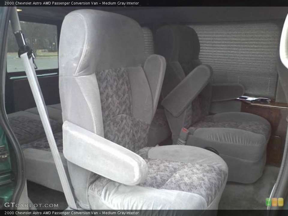 Medium Gray Interior Photo for the 2000 Chevrolet Astro AWD Passenger Conversion Van #59732583