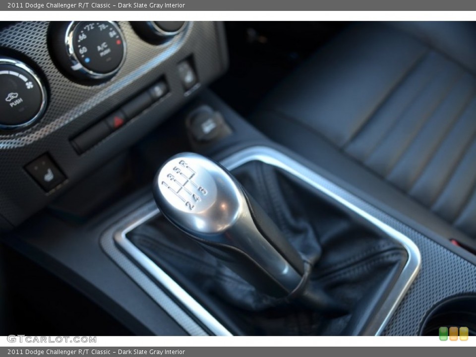 Dark Slate Gray Interior Transmission for the 2011 Dodge Challenger R/T Classic #59734476