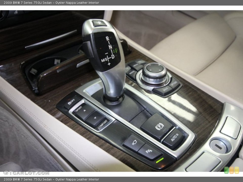 Oyster Nappa Leather Interior Transmission for the 2009 BMW 7 Series 750Li Sedan #59735192