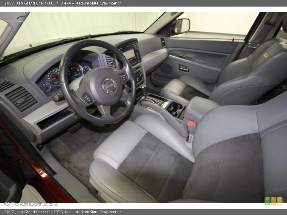 Medium Slate Gray Interior Photo for the 2007 Jeep Grand Cherokee SRT8 4x4 #59736843