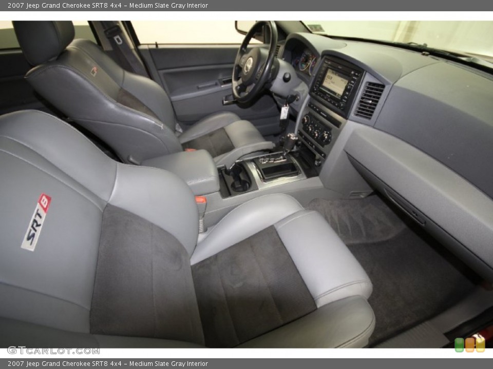 Medium Slate Gray Interior Photo for the 2007 Jeep Grand Cherokee SRT8 4x4 #59736930