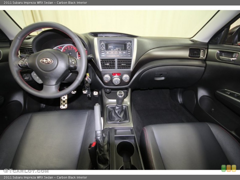Carbon Black Interior Dashboard for the 2011 Subaru Impreza WRX Sedan #59737071