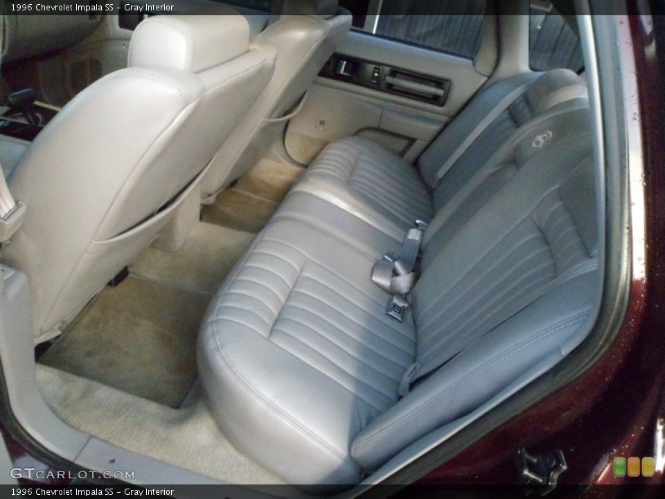 Gray Interior Rear Seat for the 1996 Chevrolet Impala SS #59740031