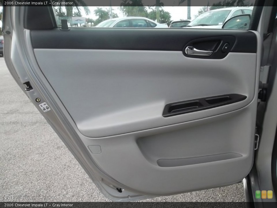 Gray Interior Door Panel for the 2006 Chevrolet Impala LT #59740121