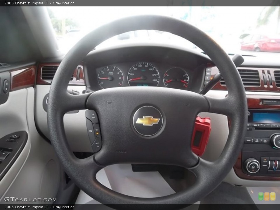 Gray Interior Steering Wheel for the 2006 Chevrolet Impala LT #59740205