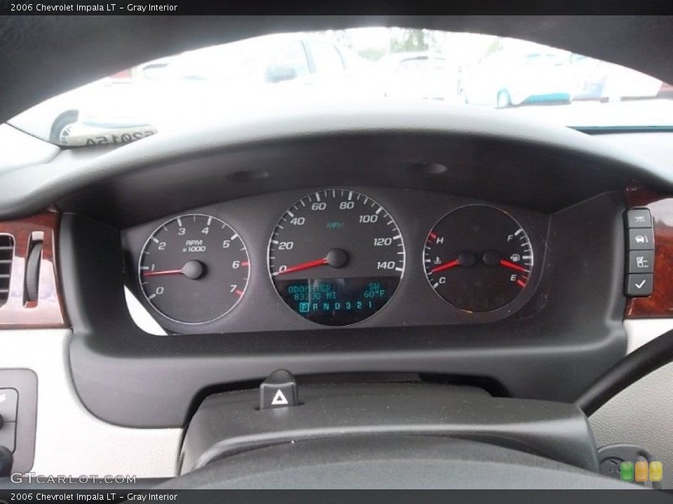 Gray Interior Gauges for the 2006 Chevrolet Impala LT #59740232