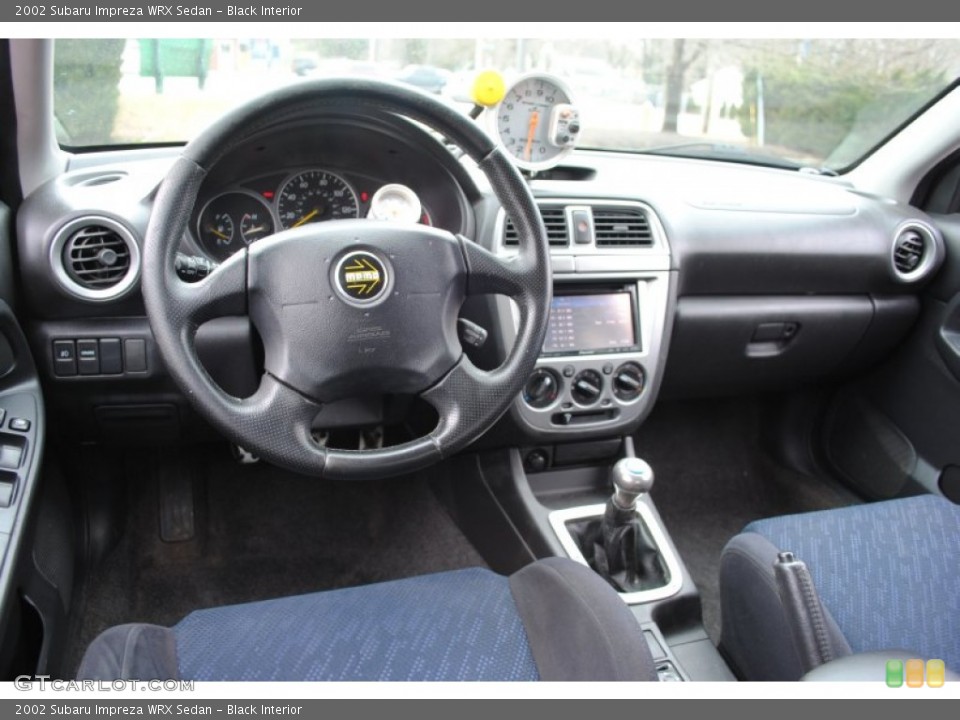 Black Interior Photo for the 2002 Subaru Impreza WRX Sedan #59740657