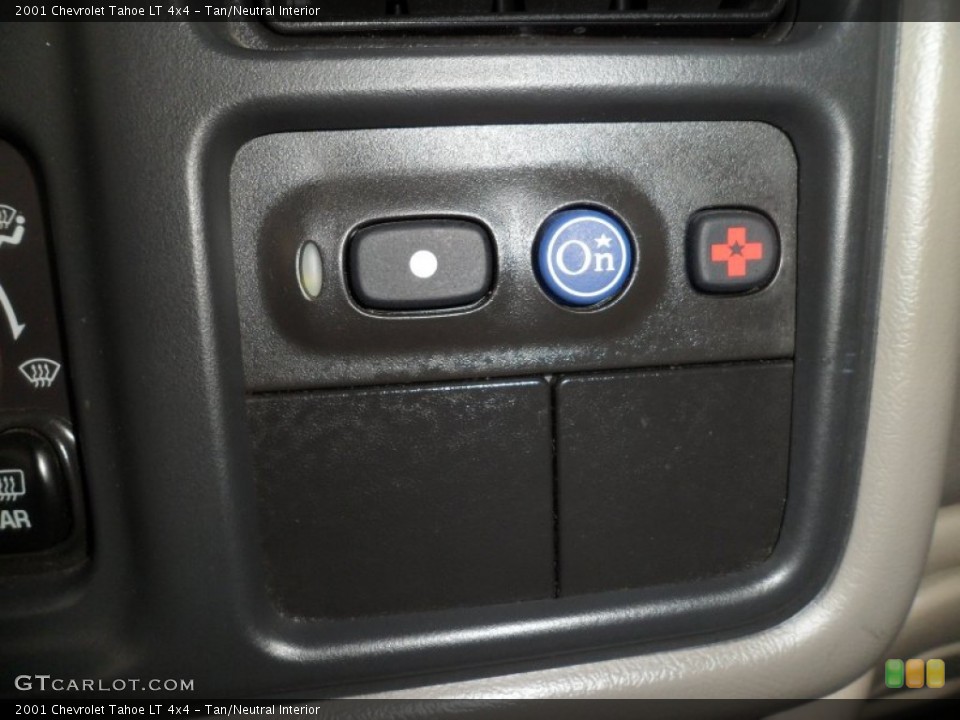 Tan/Neutral Interior Controls for the 2001 Chevrolet Tahoe LT 4x4 #59740681
