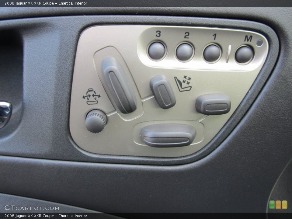 Charcoal Interior Controls for the 2008 Jaguar XK XKR Coupe #59741345
